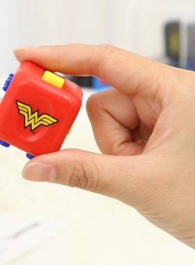DC蝙蝠侠超人fidget cube减压魔方焦虑发泄无聊多动症解压器玩具