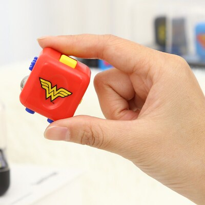 DC蝙蝠侠超人fidget cube减压魔方焦虑发泄无聊多动症解压器玩具
