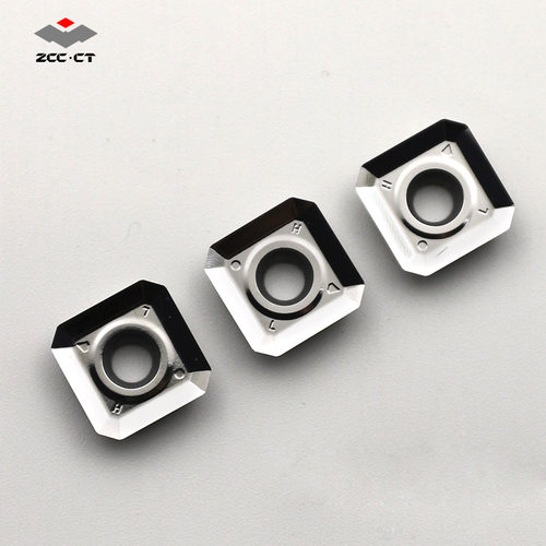 株洲钻石数控45度面铣刀片SEET12T3-LH YD101 201 YBG101 102铝用