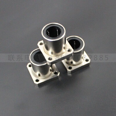 方法兰直线轴承LMK810 12 16 20 25 30 35 4 50 60UU电镀防锈镀锌