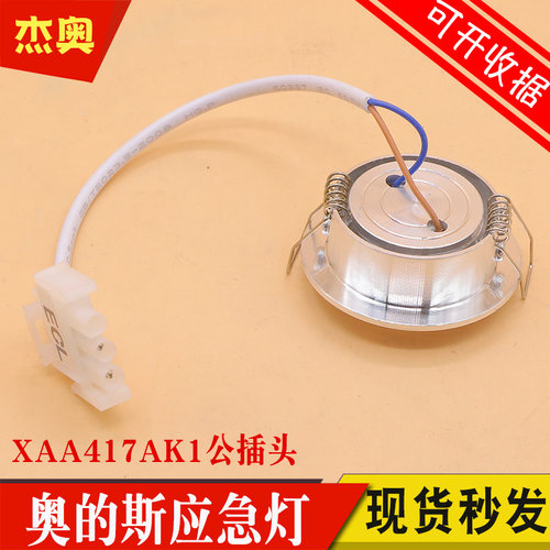 电梯应急灯XAA417AK1圆筒灯轿厢照明灯306-11DC12V适用西子奥的斯