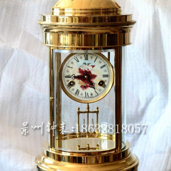 古钟 电镀金机械四明钟 纯铜复古上弦座钟 欧式古典钟表 家居软装,家居饰品,座钟,淘宝优惠券,粉丝福利购,淘宝优惠卷