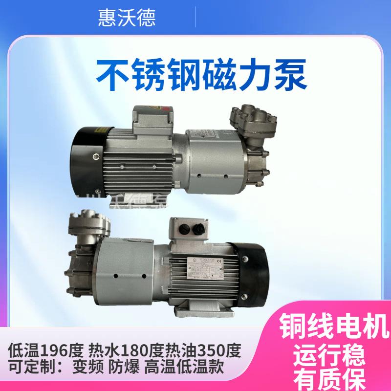 元欣高温磁力泵0.75kw模温机工业配套热水旋涡无泄漏水导热油泵