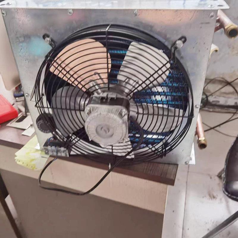 铝管水热暖风机养殖鸡舍猪舍散热水箱养殖场升温取暖风机蔬菜大棚