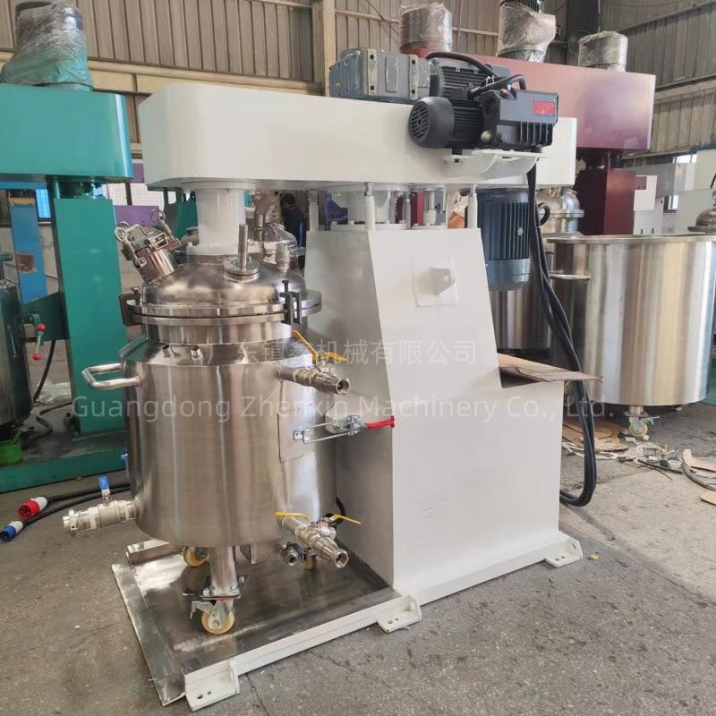 上海真空分散机导热凝胶搅拌压料机22KW变频调速搅拌机