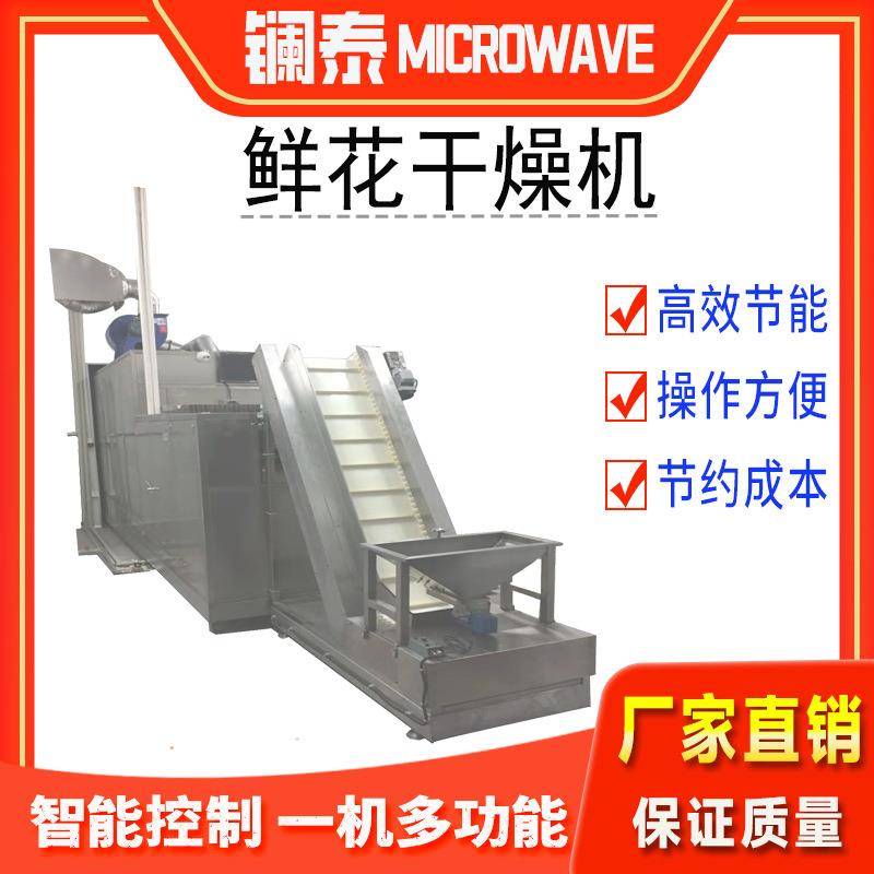 动态真空微波桂花烘干机全自动罗汉果干燥设备无花果低温脱水厂家