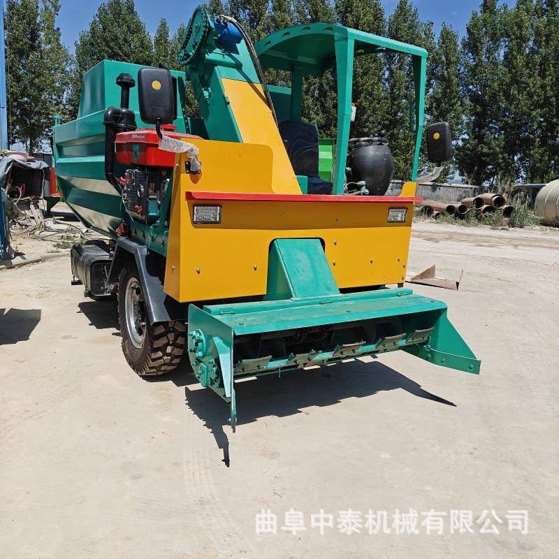 牛羊舍粪便清粪机四轮五方运粪水清扫车牛棚粪便水五方柴油铲粪机