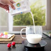 新款 智能恒温板触控牛奶饮品加热保温碟15W节能快速加热制冷杯垫