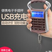 CNW充电款 手提电子秤高精度弹簧秤电子挂称自动计价行李称 便携式
