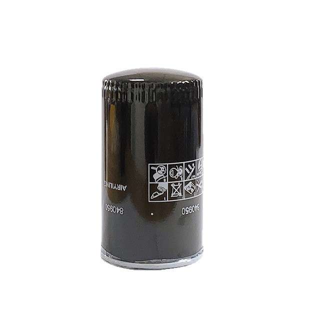 登福压缩机机油过滤器2118345空压机油滤开山空压机三滤油分法兰