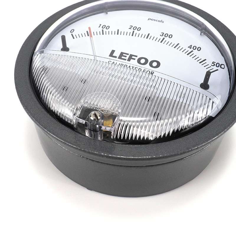 力夫LFB机械式微压差表 洁净室智能微压差变送器指针式负压差压表