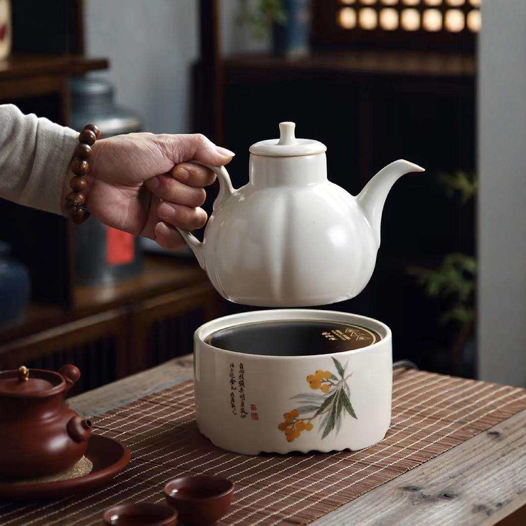品陶堂电陶炉电茶炉泡茶壶草木灰茶炉煮茶壶煮茶器茶艺网红小家电