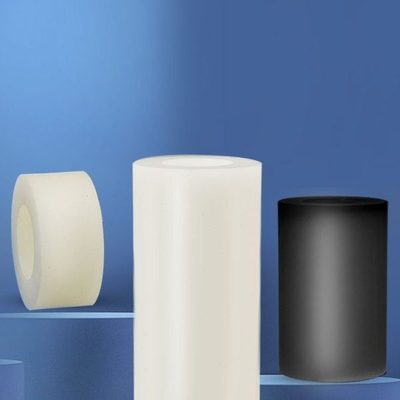 ABS隔离柱M4黑色白色直通柱套管绝缘垫圈塑料垫高柱加高螺丝间隔