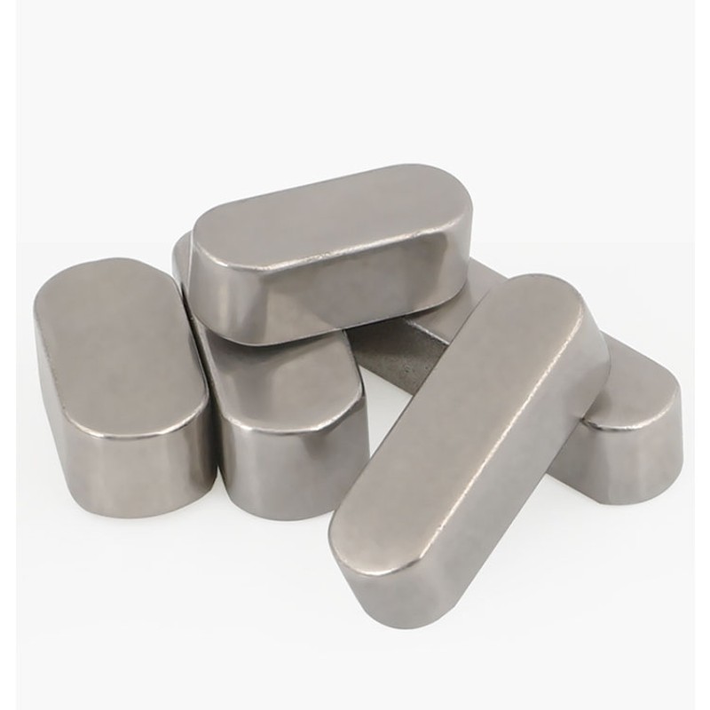 M3*3*124*5*6*18*25不锈钢平键圆角GB1096A型304平键销方料键条头