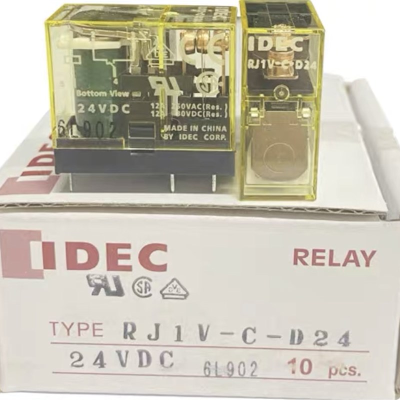 和泉IDEC继电器RJ1V-C-D24 RJ1V-CH-D24V