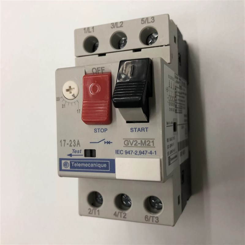 Telemecanique施耐徳电动机马达保护器 断路器GV2-M21C M04C M03C