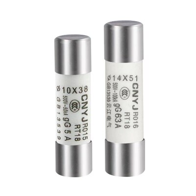 正浩RO15 RT14熔断器RT18熔芯 10X38MM陶瓷保险丝管1A10A16A32A