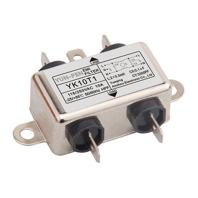 YUNPEN EMI FILTER YK01T1 YK03T1 YK06T1 YK10T1 电源滤波器