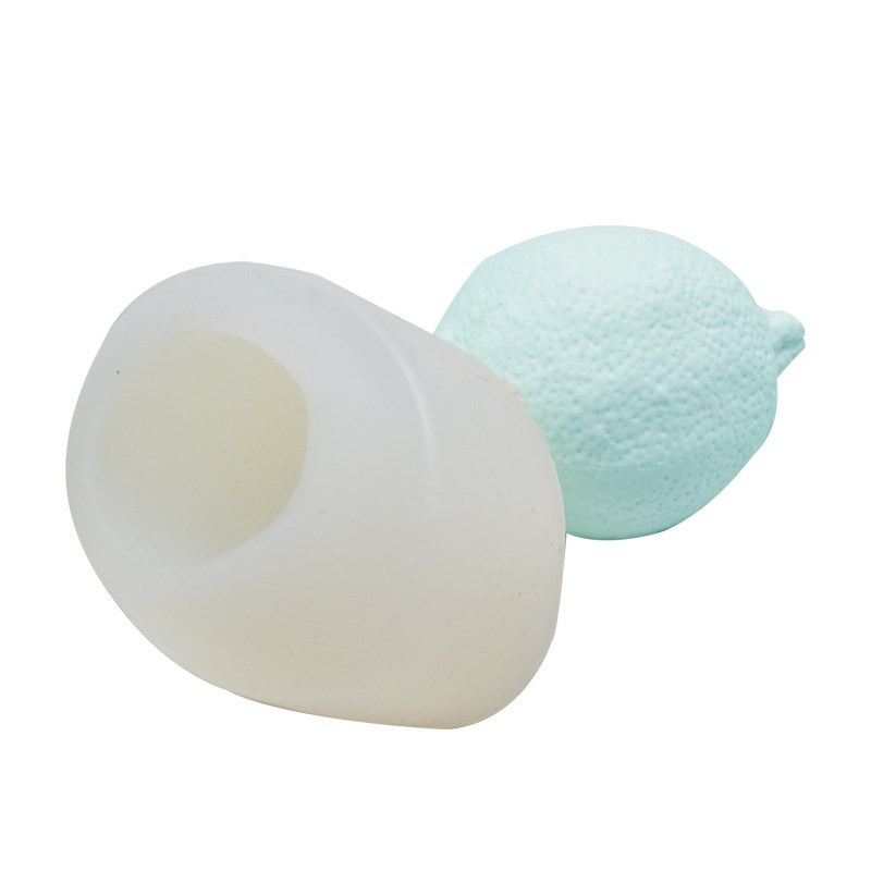 DIY烘b焙 柠檬硅胶模具 露楚硅胶模DIY翻糖蛋糕装饰蜡烛现货