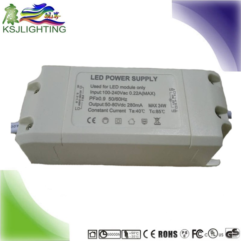 28-42V850MA  低谐波 双PFC无频闪H 过认证 36WLED面板灯电源