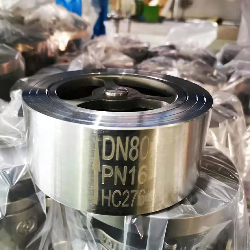 HC276/C4/C5/CW12MW/CZ1001哈氏合金法兰止回阀升降式单向逆止阀