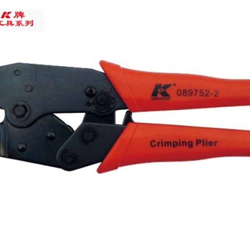 德国K牌省力大支棘轮式压线钳端子钳压着钳089752-1 089753A-1