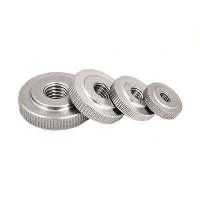 台阶型圆形滚花手拧旋钮螺丝NKMC3/4/5/6/8/10-8/10/12/14/16/18