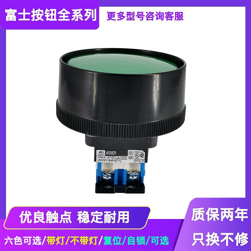 原装冲床大头按钮开关AR30B2R双手操作按钮AR30B2R-11G 10G/R