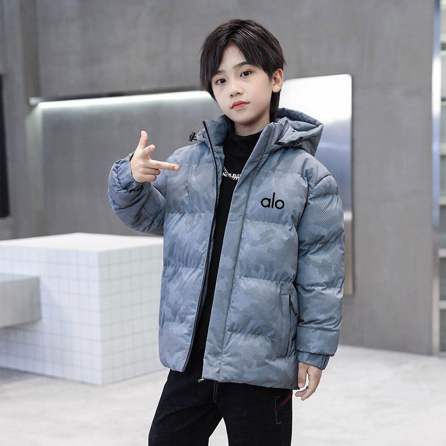 奥莱潮牌男童棉服冬季2026新款大童羽绒棉袄冬装儿童加厚保暖外套