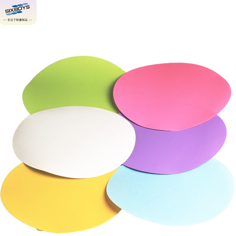 带背胶金刚石研磨砂纸230mm光纤背胶抛光片金相打磨聚酯薄膜片