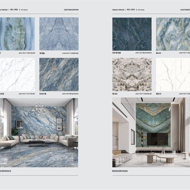 天然大理石蓝色岩板系类莱茵蓝香雪蓝瓦纳卡蓝色石材台面桌面墙面,家装主材,岩板,淘宝优惠券,粉丝福利购,淘宝优惠卷