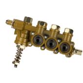 高压清洗机高压洗车机280型刷车泵洗车泵配件气室座铝块铝泵总成