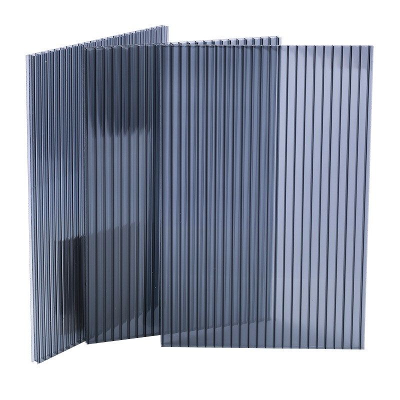 银灰色三层阳光板pc阳光板三层透明中空板透光质轻阳光板,农机/农具/农膜,温室阳光板,淘宝优惠券,粉丝福利购,淘宝优惠卷