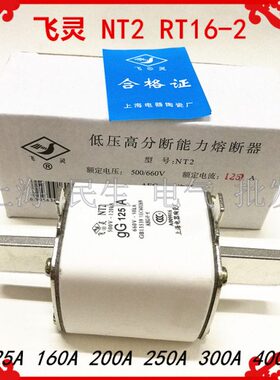 高分断低压熔断体NT2 RT16-2 熔断器熔芯 gG125A200A315A355A400A