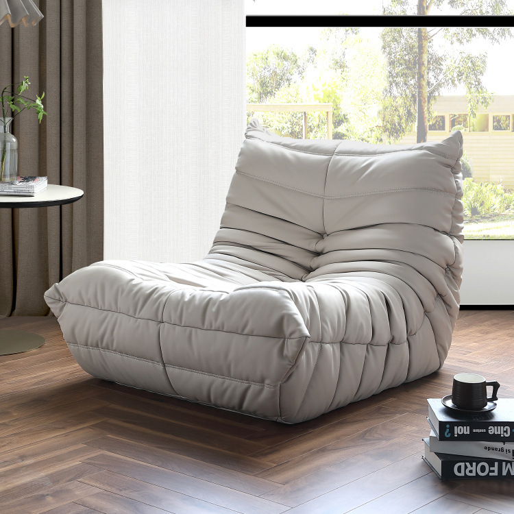 北欧togo毛毛虫懒人休闲沙发客厅设计师网红轻奢单人躺椅风格爆款