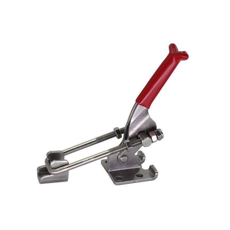 供应可调节不锈钢快速夹具 重型工装夹钳 金属搭扣 中号GH-431-SS