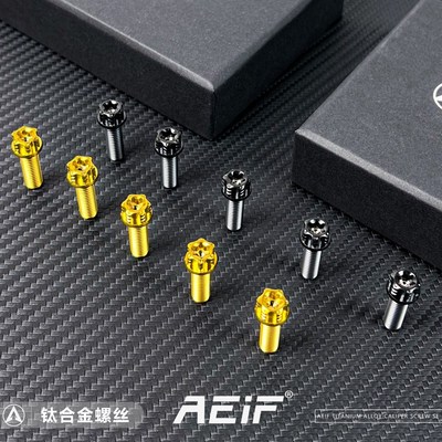 AEIF钛合金防盗帽适用车力t屋FMF130 布雷博RCS直推上泵固定螺丝