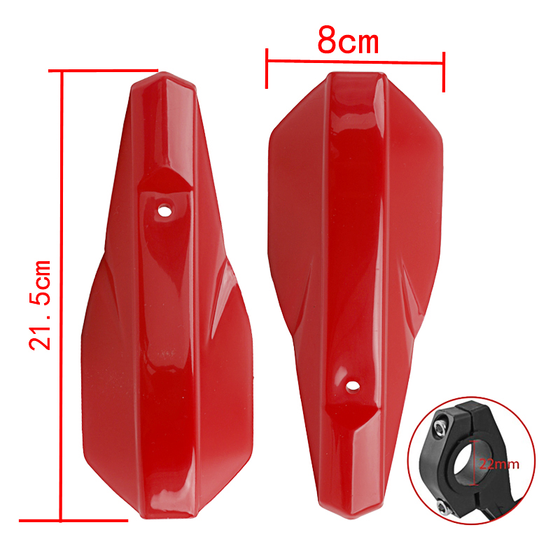 越野摩托c车配件电动车小猴子改装沙滩车手把塑料挡风护手罩22通