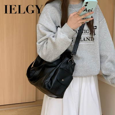 IELGY复古大容量托特包