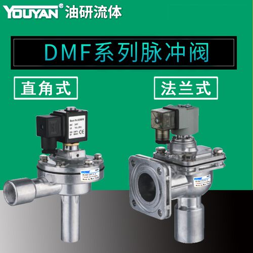 插管式脉冲阀 DMF-ZF-25 长柄除尘阀 6分阀 DMF-2L-B 脉冲阀法兰