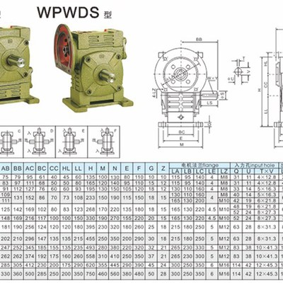 WPWDA WPWDS WPWDO WPWDX WPWDT WPWDV蜗轮蜗杆减速机