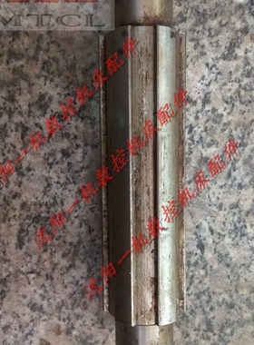 沈阳机床配件 CA6140 CA6150 7021 原厂花键轴 L168