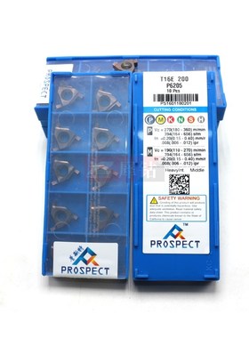 数控平装三角内径卡簧槽刀片T16N 200/215/220/230/240/300 P6205