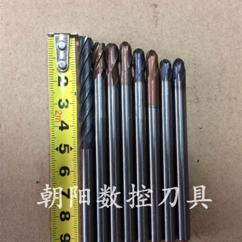 进口二手65度钨钢涂层日韩进口2手旧铣刀6MM8MM10MM加长球头铣刀