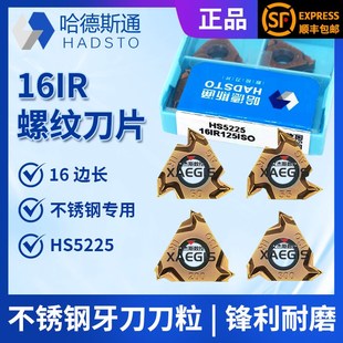 300 200 19BSPT 18NPT HS5225 哈德斯通内螺纹牙刀片16IR 14W 150