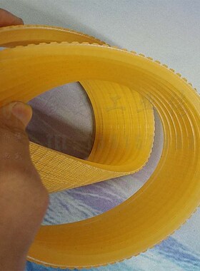 147外圆磨床头架聚氨酯皮带多楔带Pl工具磨床契齿沟槽牛筋990/17l