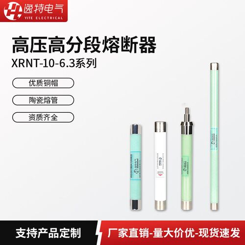逸特高压限流熔断器XRNT-10-6.310A-25A-40A高压负荷开关熔管10KV