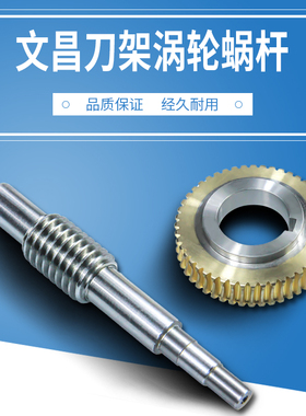 文昌刀架涡轮蜗杆D4B6125 6132/6140蜗轮螺杆发信盘刀架配件包邮