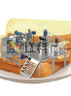 江科JPS-150L 升降式真空均质乳化机 食品酱料 卡仕达酱 生产设备