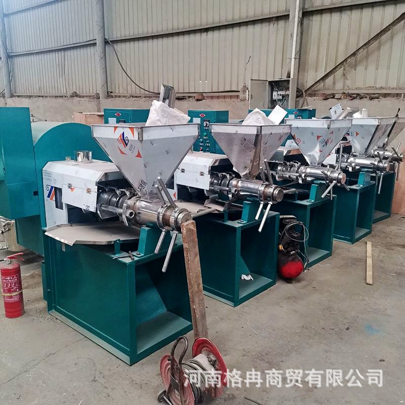 节能型全自动螺旋120型榨油机 冷热两用多功能榨油机出油率高